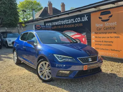 Second-hand Seat Leon XCELLENCE 150 CP (110 kW) 2019 Albastru Hatchback