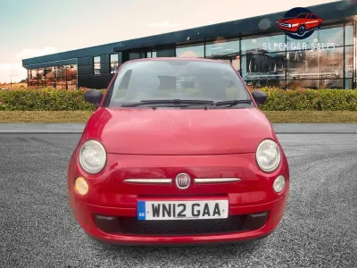 Used Fiat 500 85 HP (62 kW) 2012 Red Hatchback