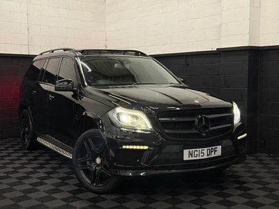 Black Used 2015 Mercedes GL63 AMG AMG SUV | £19,990