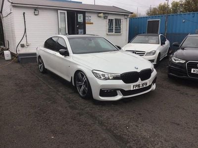 Used BMW 740 M Sport 2016 White Sedan