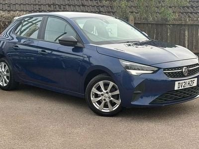 Used Vauxhall Corsa 75 HP (55 kW) 2021 Blue Hatchback