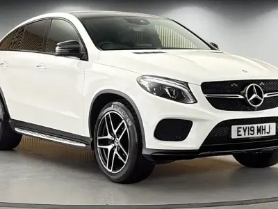 Käytetty Mercedes GLE350 AMG 258 HP (189 kW) 2018 Valkoinen Coupe - kaksiovinen