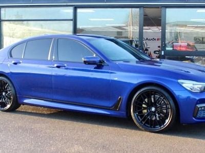 Blue Used 2017 BMW 740 M Sport Sedan | £22,990 (A bit pricey)
