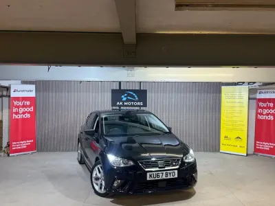 Used Seat Ibiza FR 95 HP (69 kW) 2017 Black Hatchback