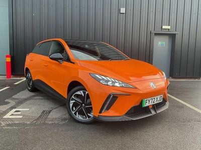 Orange Used 2022 MG MG4 EV Trophy Hatchback | £14,499 (Fair price)