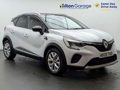 Used Renault Captur Iconic 2020 White and black SUV