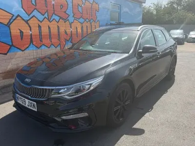 Used Kia Optima 134 HP (98 kW) 2019 Black Estate