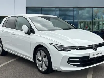 Used VW Golf VIII Match 150 HP (110 kW) 2024 White Hatchback