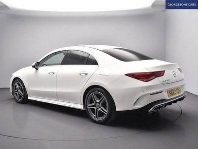 Used Mercedes CLA180 AMG line 136 HP (100 kW) 2022 White Sedan