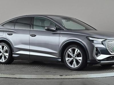 Grey Used 2021 Audi Q4 e-tron S-Line SUV | £19,998 (Fair price)