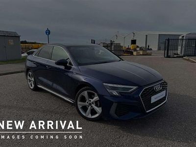 Used Audi A3 S-Line 190 HP (139 kW) 2022 Blue Sedan