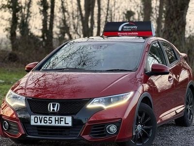 Red Used 2015 Honda Civic SR Hatchback | £6,495 (Fair price)