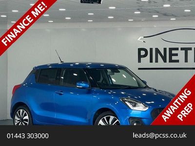 Begagnad Suzuki Swift SZ5 111 HK (81 kW) 2018 Blå Halvkombi
