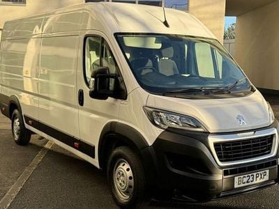 White Used 2023 Peugeot Boxer Premium Van | £15,495 (Good price)