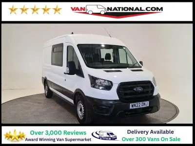 Used Ford Transit 130 HP (95 kW) 2022 White Van