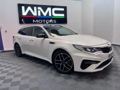 Used Kia Optima GT-Line S 134 HP (98 kW) 2018 White Estate