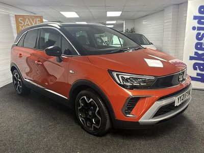 Orange Used 2021 Vauxhall Crossland Ultimate SUV | £10,995 (Fair price)