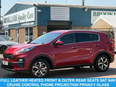 Used Kia Sportage 130 HP (95 kW) 2021 Red SUV