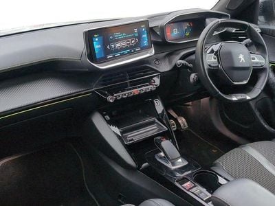 Used Peugeot e-2008 GT-line 100 kW (136 HP) 2020 White SUV