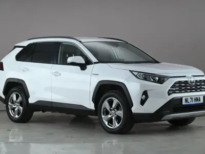 Second-hand Toyota RAV4 Hybrid Design 2021 Alb SUV
