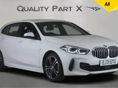 Used BMW 118 M Sport 2021 White Hatchback