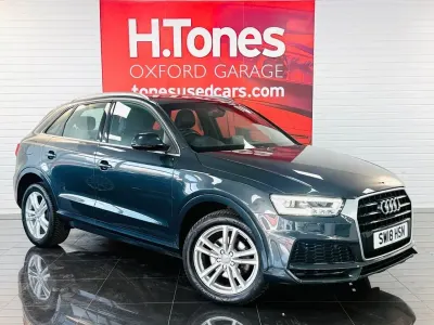 Used Audi Q3 S-Line 150 HP (110 kW) 2018 Grey SUV