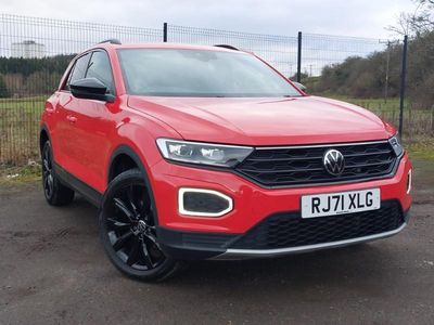 Red Used 2022 VW T-Roc Black Edition SUV | £18,998 (Good price)