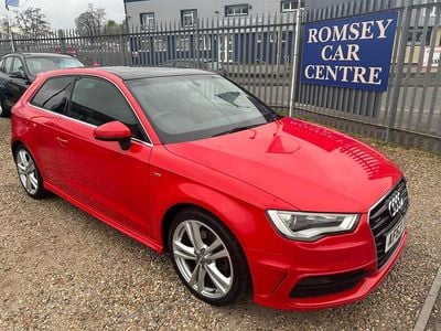 Used Audi A3 S-Line 180 HP (132 kW) 2014 Red Hatchback
