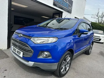 Used Ford Ecosport Titanium 2016 Blue SUV
