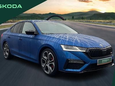 Blue Used 2021 Skoda Octavia vRS Hatchback | £21,655 (Fair price)