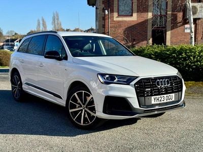 Used Audi Q7 Black Edition 2023 White SUV