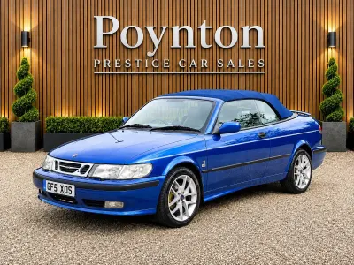 Used Saab 9-3 Vector 2002 Cosmic blue metallic Cabriolet
