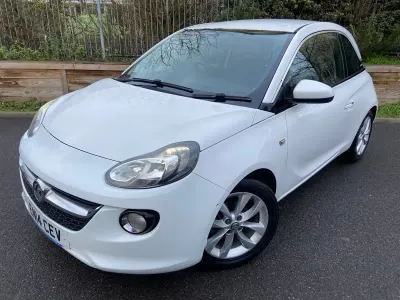 Begagnad Vauxhall Adam Jam 87 HK (63 kW) 2014 Vit Halvkombi