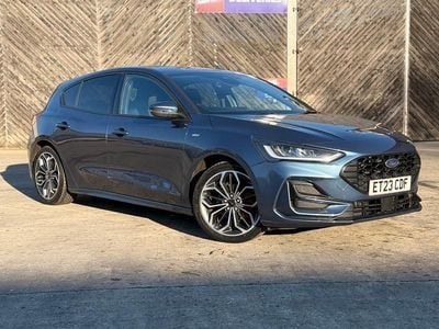 Blue Used 2023 Ford Focus ST-Line X Hatchback | £14,499 (Good price)
