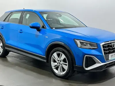 Used Audi Q2 S-Line 150 HP (110 kW) 2021 Blue SUV