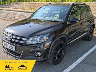 Used VW Tiguan R-line 140 HP (102 kW) 2015 Black SUV