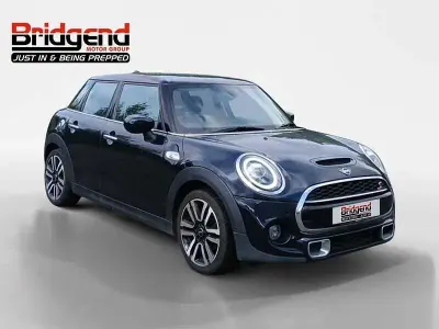 Used Mini Cooper S Exclusive 2019 Blue/black Hatchback