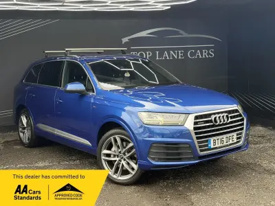 Used Audi Q7 S-Line 2016 Blue SUV