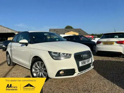 Used Audi A1 Sport 122 HP (89 kW) 2011 White Hatchback