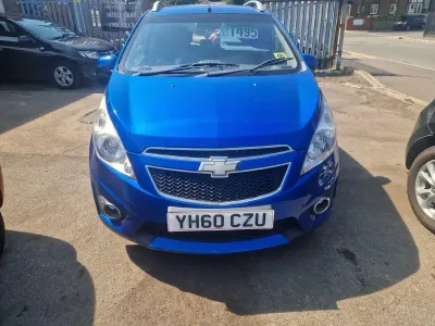 Used Chevrolet Spark LT 81 HP (59 kW) 2010 Blue Hatchback