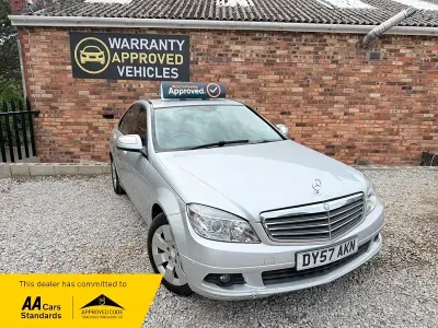 Used Mercedes C220 SE 170 HP (125 kW) 2007 Silver Sedan