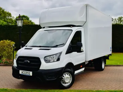 Used Ford Transit S 130 HP (95 kW) 2024 White Cabriolet