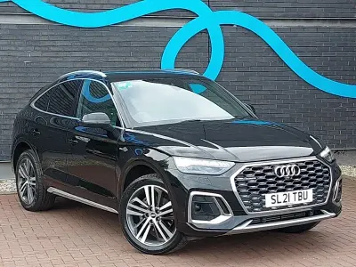 Used Audi Q5 S-Line 265 HP (194 kW) 2021 Black SUV