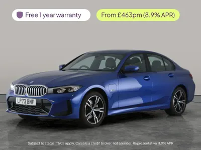 Used BMW 330e M Sport 292 HP (214 kW) 2023 Blue Sedan