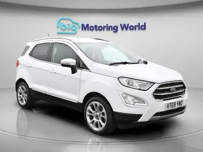 Used Ford Ecosport Titanium 125 HP (91 kW) 2020 White SUV