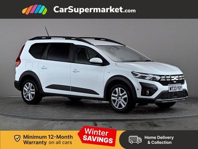 White Used 2023 Dacia Jogger Expression MPV | £14,697 (Fair price)