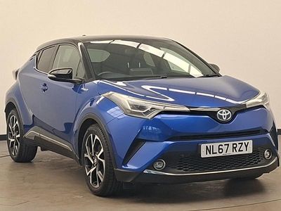 Used Toyota C-HR 122 HP (89 kW) 2017 Blue SUV