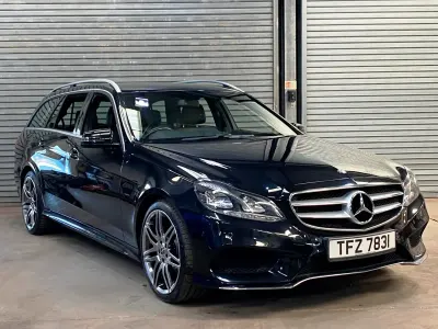 Używany Mercedes E250 AMG 204 KM (150 kW) 2014 Czarny Kombi