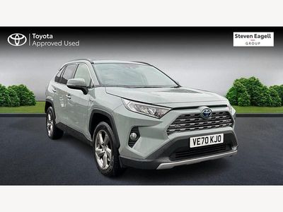 Green Used 2021 Toyota RAV4 Design Estate | £21,999 (Good price)