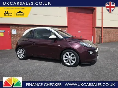Used Vauxhall Adam Jam 87 HP (63 kW) 2014 Red Hatchback